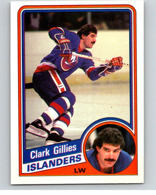 1984-85 O-Pee-Chee #126 Clark Gillies  New York Islanders  V64087 Image 1