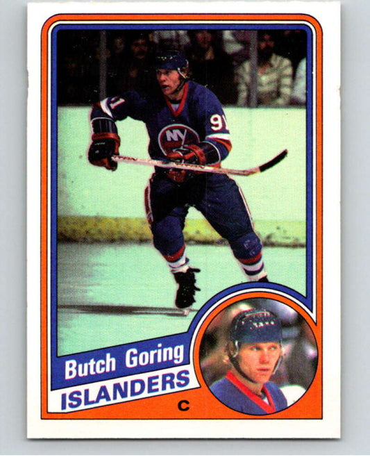 1984-85 O-Pee-Chee #127 Butch Goring  New York Islanders  V64094 Image 1
