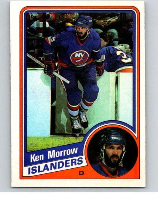 1984-85 O-Pee-Chee #131 Ken Morrow  New York Islanders  V64103 Image 1