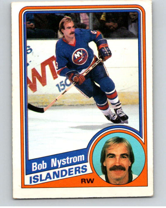 1984-85 O-Pee-Chee #132 Bob Nystrom  New York Islanders  V64105 Image 1
