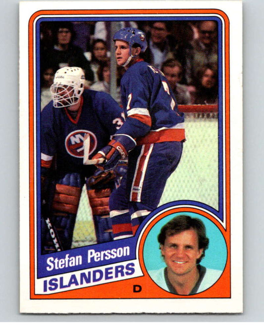 1984-85 O-Pee-Chee #133 Stefan Persson  New York Islanders  V64108 Image 1
