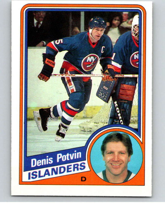 1984-85 O-Pee-Chee #134 Denis Potvin  New York Islanders  V64110 Image 1