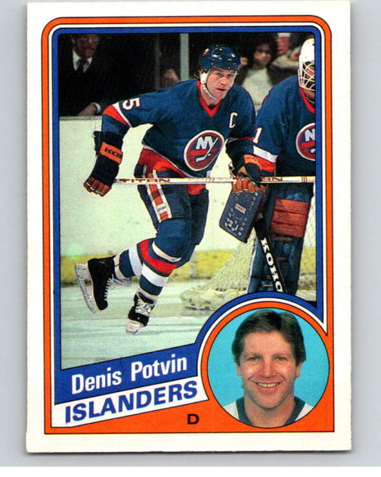 1984-85 O-Pee-Chee #134 Denis Potvin  New York Islanders  V64111 Image 1