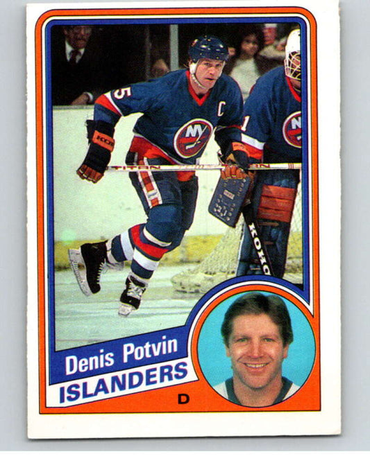 1984-85 O-Pee-Chee #134 Denis Potvin  New York Islanders  V64112 Image 1