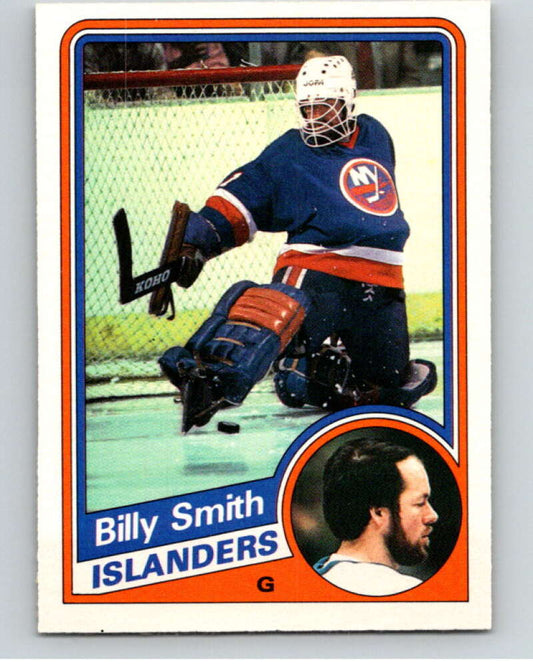 1984-85 O-Pee-Chee #135 Billy Smith  New York Islanders  V64116 Image 1