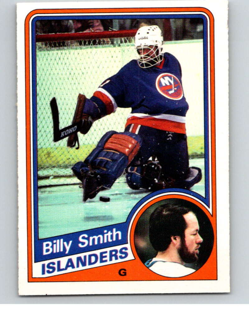 1984-85 O-Pee-Chee #135 Billy Smith  New York Islanders  V64117 Image 1