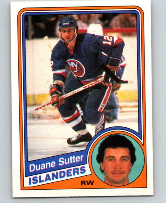 1984-85 O-Pee-Chee #137 Duane Sutter  New York Islanders  V64119 Image 1