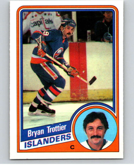 1984-85 O-Pee-Chee #139 Bryan Trottier  New York Islanders  V64122 Image 1
