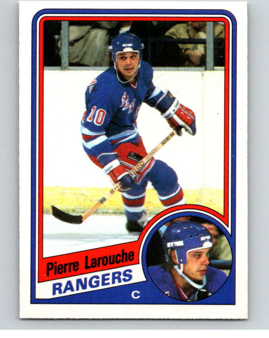 1984-85 O-Pee-Chee #145 Pierre Larouche  New York Rangers  V64142 Image 1