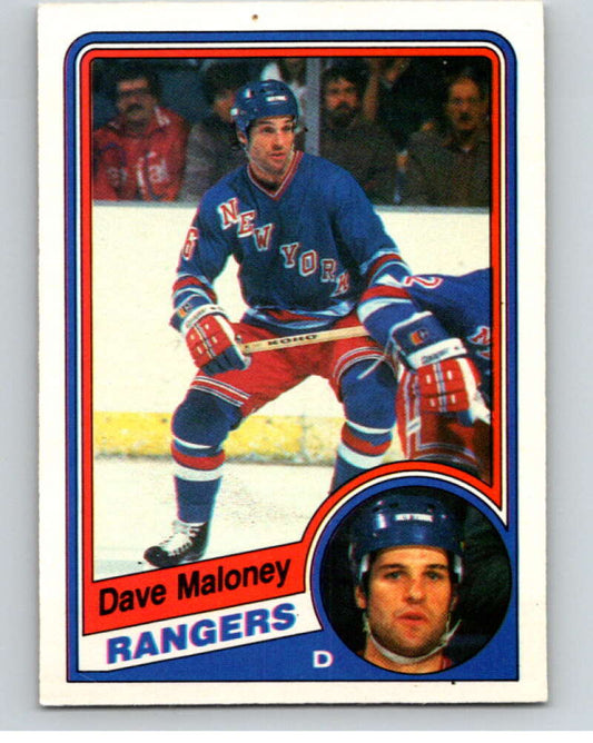 1984-85 O-Pee-Chee #146 Dave Maloney  New York Rangers  V64145 Image 1