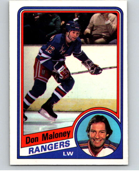 1984-85 O-Pee-Chee #147 Don Maloney  New York Rangers  V64146 Image 1