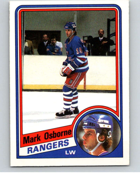 1984-85 O-Pee-Chee #148 Mark Osborne  New York Rangers  V64148 Image 1