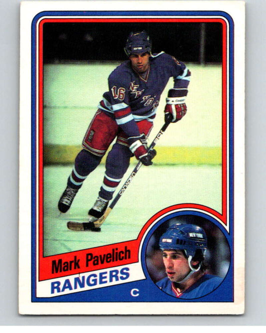 1984-85 O-Pee-Chee #151 Mark Pavelich  New York Rangers  V64155 Image 1