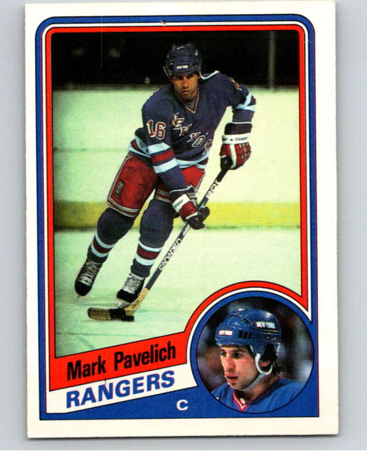 1984-85 O-Pee-Chee #151 Mark Pavelich  New York Rangers  V64156 Image 1
