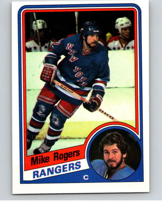 1984-85 O-Pee-Chee #152 Mike Rogers  New York Rangers  V64157 Image 1