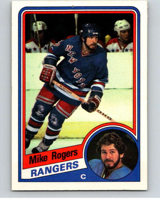1984-85 O-Pee-Chee #152 Mike Rogers  New York Rangers  V64160 Image 1