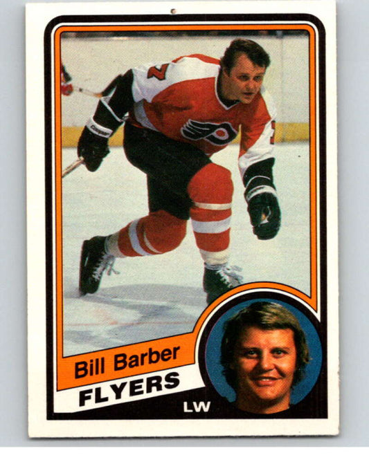 1984-85 O-Pee-Chee #156 Bill Barber  Philadelphia Flyers  V64170 Image 1