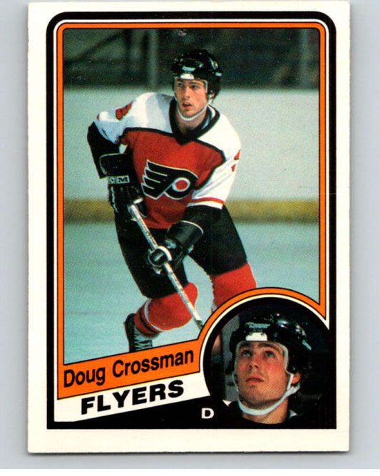1984-85 O-Pee-Chee #157 Doug Crossman  Philadelphia Flyers  V64171 Image 1