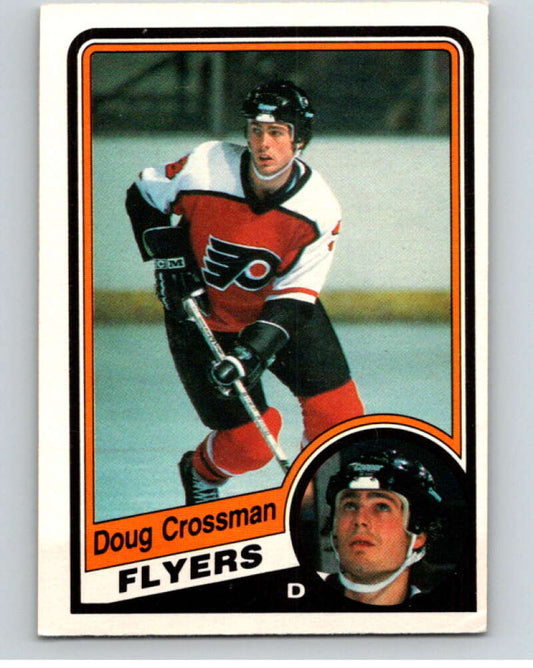 1984-85 O-Pee-Chee #157 Doug Crossman  Philadelphia Flyers  V64172 Image 1