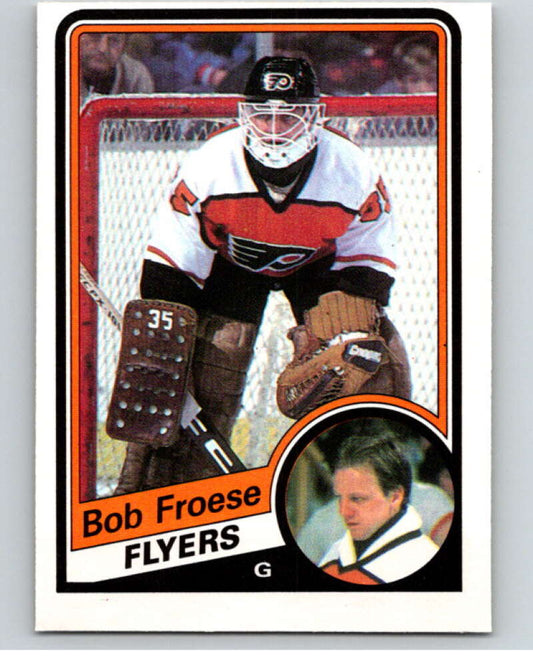 1984-85 O-Pee-Chee #159 Bob Froese  Philadelphia Flyers  V64174 Image 1
