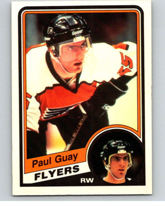 1984-85 O-Pee-Chee #160 Paul Guay  RC Rookie Philadelphia Flyers  V64176 Image 1
