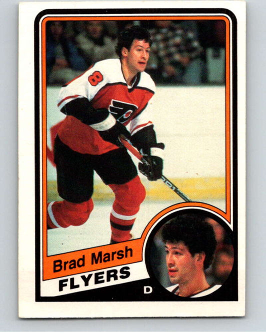 1984-85 O-Pee-Chee #163 Brad Marsh  Philadelphia Flyers  V64180 Image 1