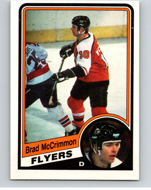 1984-85 O-Pee-Chee #164 Brad McCrimmon  Philadelphia Flyers  V64182 Image 1