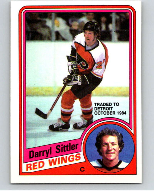 1984-85 O-Pee-Chee #168 Darryl Sittler  Philadelphia Flyers  V64195 Image 1