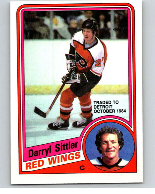 1984-85 O-Pee-Chee #168 Darryl Sittler  Philadelphia Flyers  V64196 Image 1