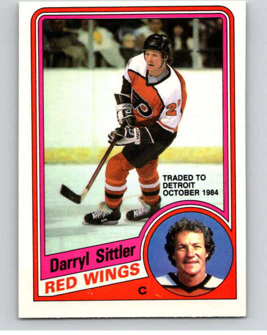 1984-85 O-Pee-Chee #168 Darryl Sittler  Philadelphia Flyers  V64197 Image 1