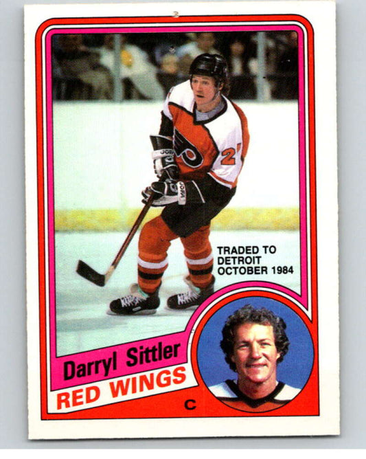 1984-85 O-Pee-Chee #168 Darryl Sittler  Philadelphia Flyers  V64199 Image 1