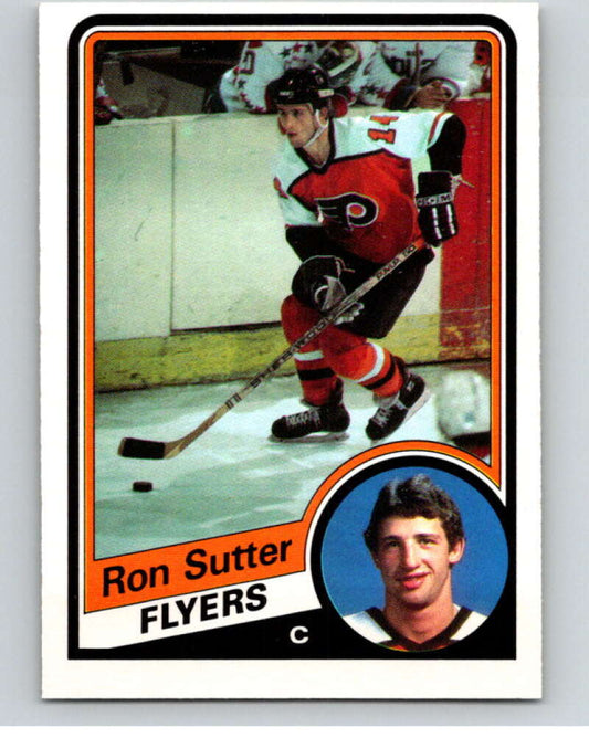 1984-85 O-Pee-Chee #170 Ron Sutter  RC Rookie Philadelphia Flyers  V64202 Image 1