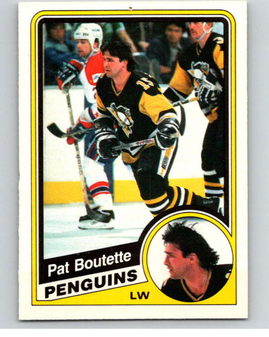 1984-85 O-Pee-Chee #171 Pat Boutette  Pittsburgh Penguins  V64205 Image 1