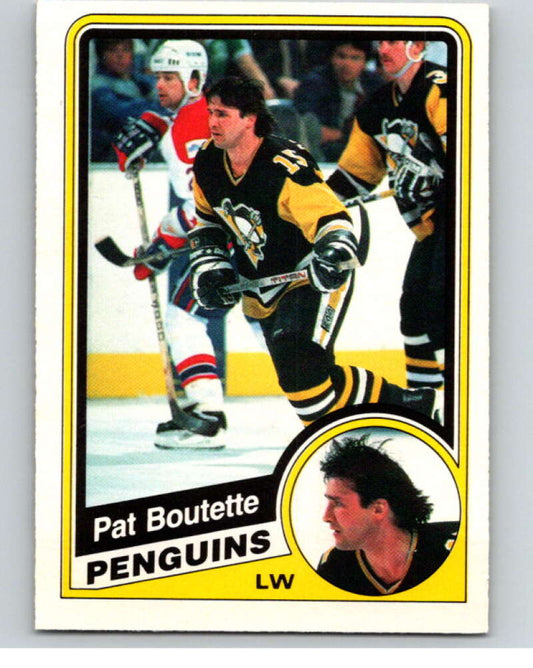 1984-85 O-Pee-Chee #171 Pat Boutette  Pittsburgh Penguins  V64206 Image 1