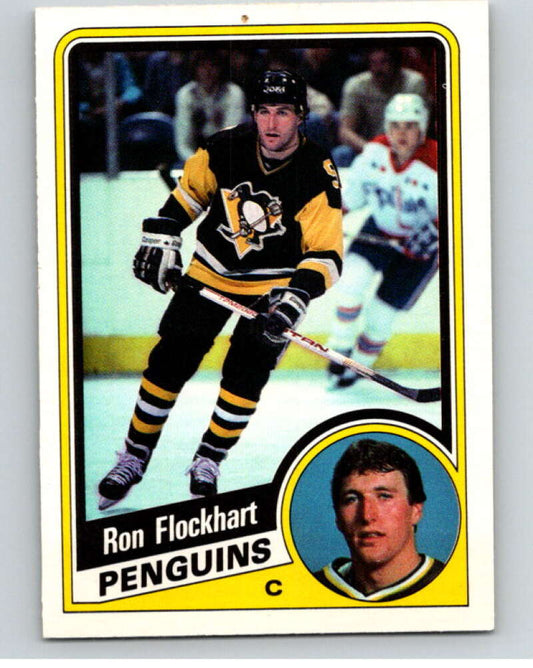 1984-85 O-Pee-Chee #174 Ron Flockhart  Pittsburgh Penguins  V64213 Image 1