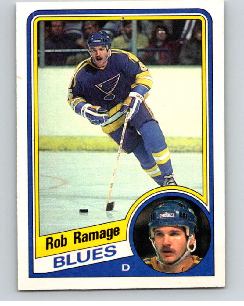 1984-85 O-Pee-Chee #190 Rob Ramage  St. Louis Blues  V64249 Image 1