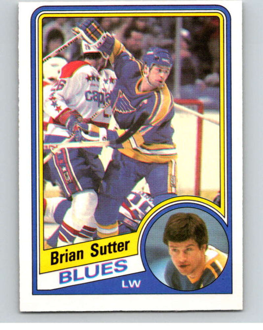 1984-85 O-Pee-Chee #192 Brian Sutter  St. Louis Blues  V64256 Image 1