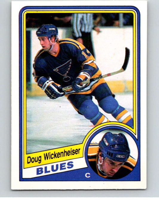 1984-85 O-Pee-Chee #193 Doug Wickenheiser  St. Louis Blues  V64257 Image 1