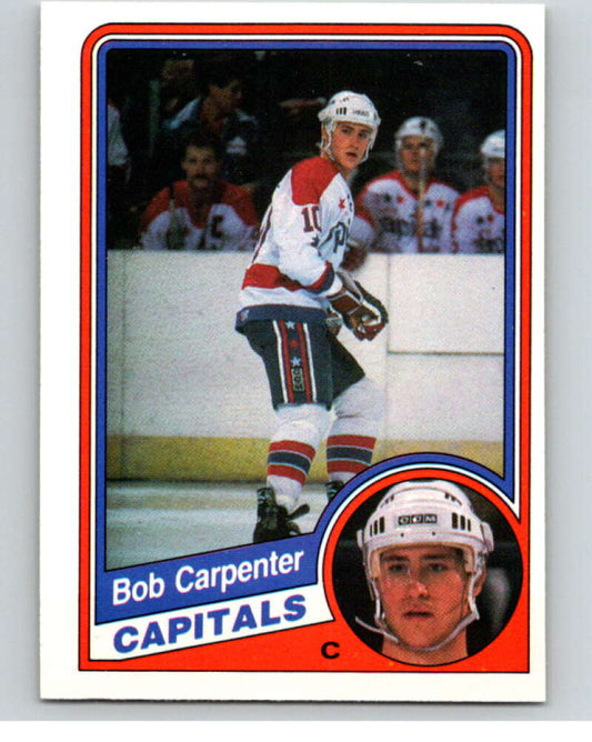 1984-85 O-Pee-Chee #194 Bob Carpenter  Washington Capitals  V64258 Image 1