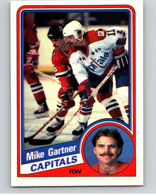 1984-85 O-Pee-Chee #197 Mike Gartner  Washington Capitals  V64264 Image 1