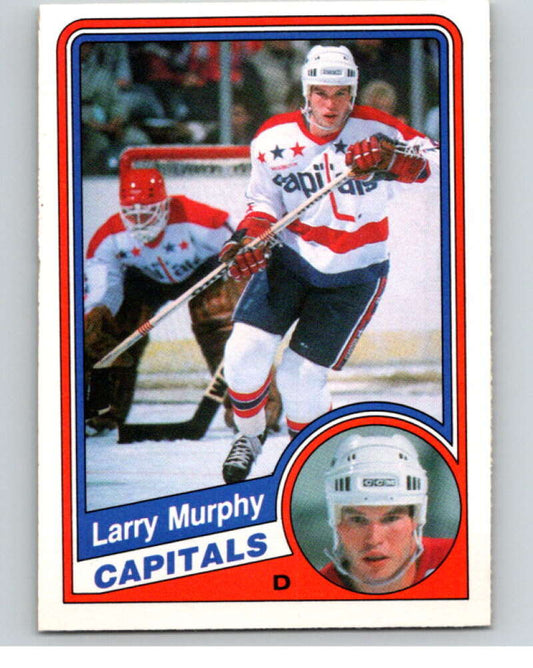 1984-85 O-Pee-Chee #204 Larry Murphy  Washington Capitals  V64283 Image 1