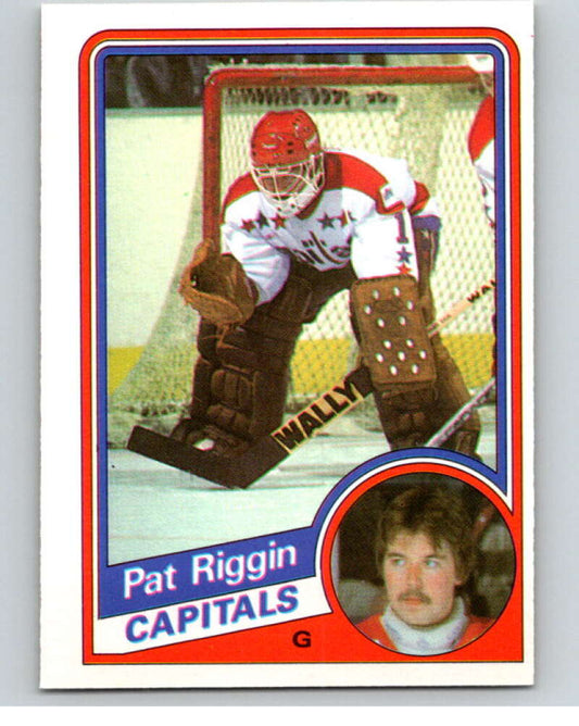 1984-85 O-Pee-Chee #205 Pat Riggin  Washington Capitals  V64285 Image 1