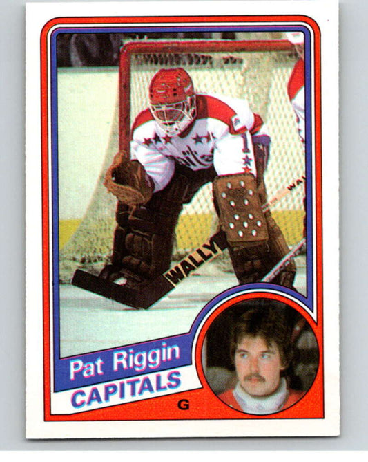 1984-85 O-Pee-Chee #205 Pat Riggin  Washington Capitals  V64286 Image 1
