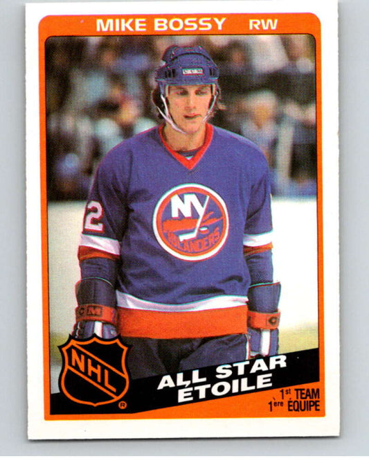 1984-85 O-Pee-Chee #209 Mike Bossy AS  New York Islanders  V64293 Image 1