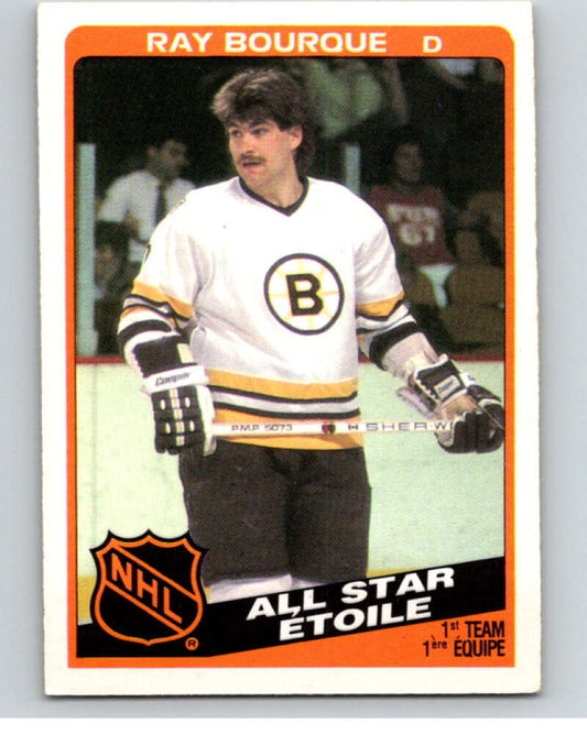 1984-85 O-Pee-Chee #211 Ray Bourque AS  Boston Bruins  V64298 Image 1