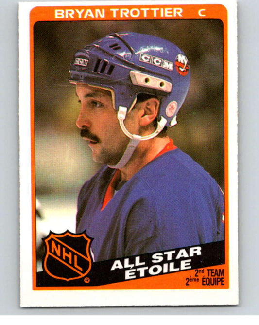 1984-85 O-Pee-Chee #214 Bryan Trottier AS  New York Islanders  V64309 Image 1
