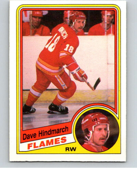 1984-85 O-Pee-Chee #224 Dave Hindmarch  Calgary Flames  V64333 Image 1