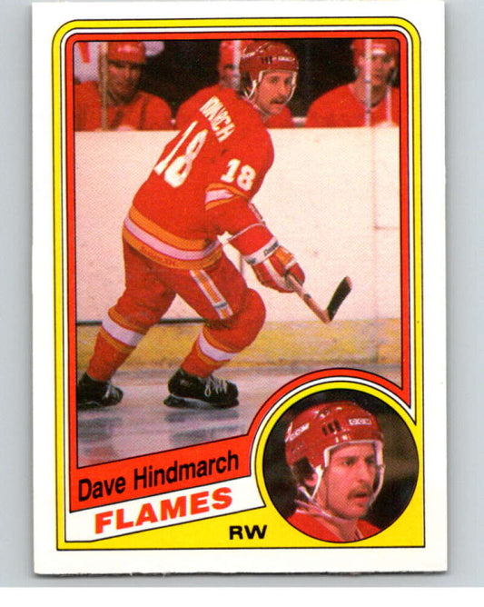 1984-85 O-Pee-Chee #224 Dave Hindmarch  Calgary Flames  V64334 Image 1