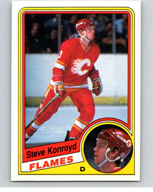 1984-85 O-Pee-Chee #226 Steve Konroyd  Calgary Flames  V64336 Image 1