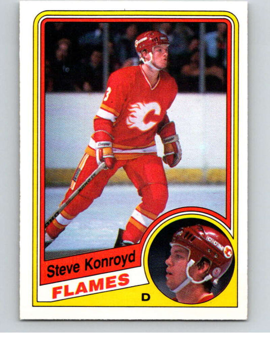 1984-85 O-Pee-Chee #226 Steve Konroyd  Calgary Flames  V64337 Image 1